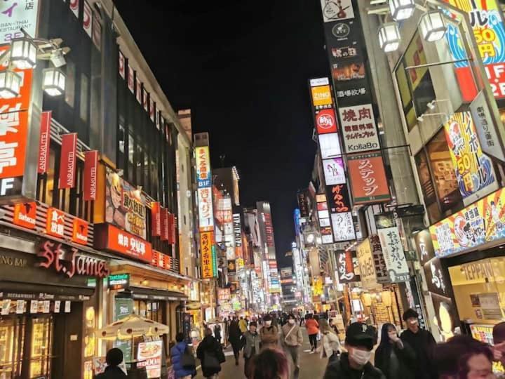 北新宿 Central Shinjuku Walk To Kabuki-Chou, Golden Gai Tokió Kültér fotó